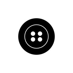 Fototapeta premium Button icon. Element of tailor, clothier. Premium quality graphic design icon. Signs and symbols collection icon for websites, web design, mobile app