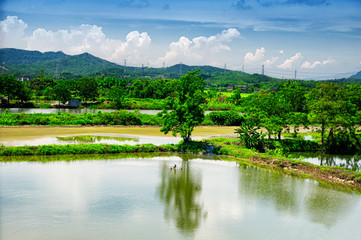Obraz premium Kaiping Diaolou scenic area china