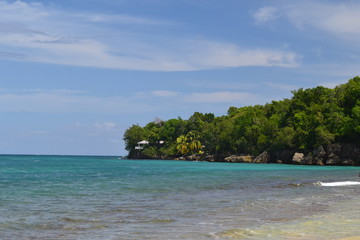Island Beachfront Seascape