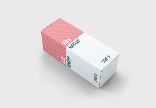 Tall Rectangular Package Mockup