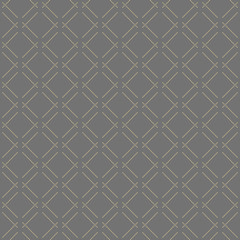 Geometric dotted golden dotted pattern. Seamless abstract modern texture for wallpapers and backgrounds