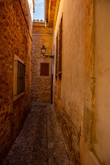 Fototapeta premium Valldemossa, Mallorca, Reisen, Stadt, Berge, Urlaub