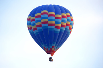 Passenger balloon flying in the sky Cappadocia