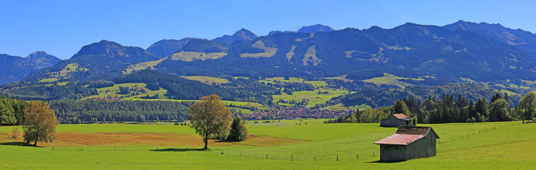 Allgäu - Panorama - Schweineberg - Sonnenköpfe - Sonthofen