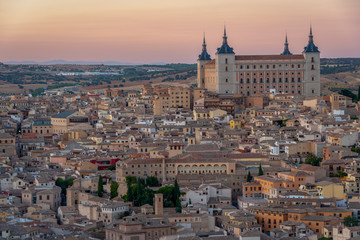 toledo, Spain cityscape with panoramic view of the toledo city - 229610278