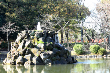 池と噴水