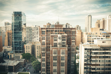 Obraz premium Chicago City Skyline