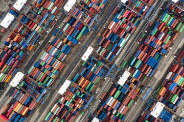 Kwai Tsing Container Terminals in Hong Kong