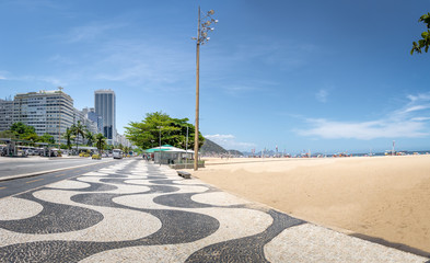 Copacabana Beach - Rio de Janeiro, Brazil