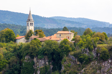 Church on a rock (Slovenia)