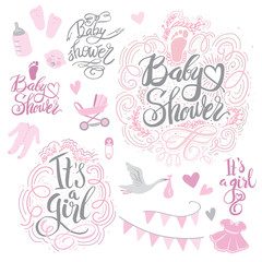 Lettering photography family overlay set. Motivational quote. Sweet cute inspiration typography. Calligraphy postcard poster photo graphic design element. Hand written sign. Baby photo album element