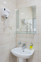 bathroom sink and accessories