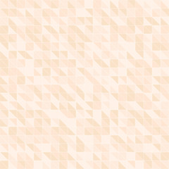 Peach triangle pattern. Seamless vector