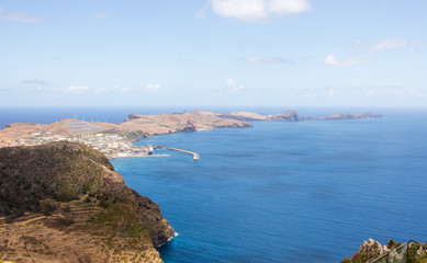 Ostspitze Madeira Landschaft Aussicht Küste