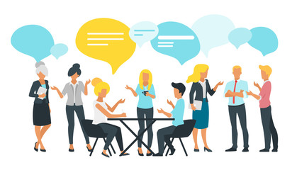 Networking concept. Minimalism design. 