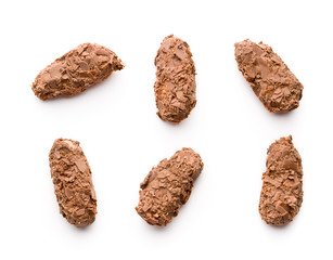 The chocolate pralines.