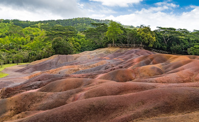 Mauricius. Chamarel, terre aux 7 couleurs