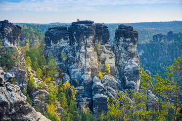 Basteigebiet in der Sächsichen Schweiz