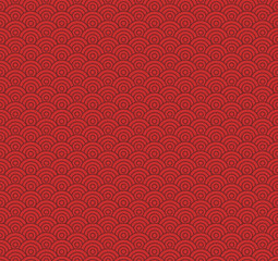 Chinese seamless pattern, red tones