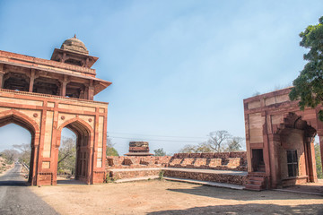 Obraz premium Red Fort of Agra. UNESCO World Heritage site.