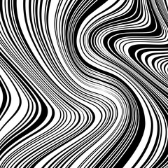 Abstract Vector Background of Waves