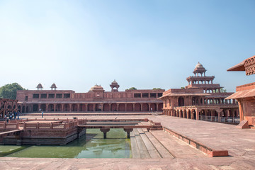 Fototapeta premium Red Fort of Agra. UNESCO World Heritage site.