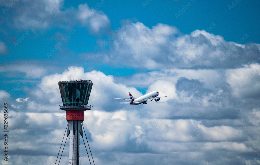 Wall mural heathrow