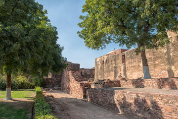 Red Fort of Agra. UNESCO World Heritage site.