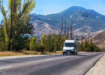  Minibus Rides on the  mountain highway