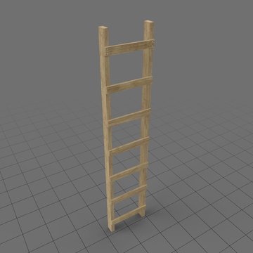 Wooden ladder 3