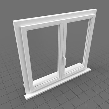 Window double flat