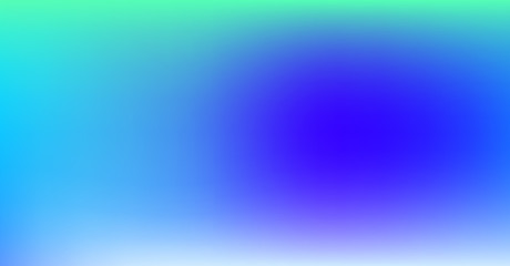 Purple Blue Gradient Vibrant Dreamy Vector Background. Sunrise, Sunset, Sky, Water Color Overlay Neon Design Element. Luxury Trendy Holograph Defocused Texture. Digital Funky Cool Tech Gradient Paper.