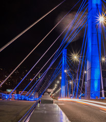 Obraz premium bridge at night