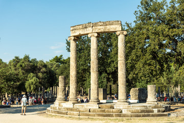 The Philippeion in the Altis of Olympia