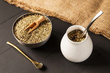 yerba mate drink