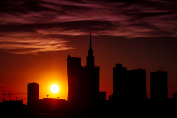 Warszawa © Drone in Warsaw