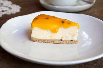 Passion Fruit Cheesecake