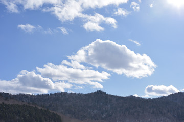 青空と雲