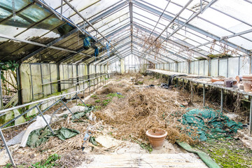 Demolished Greenhouse