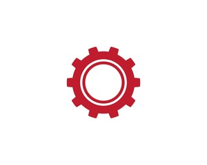 Gear Logo Template vector icon illustration design