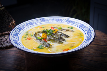 Yellow bone fish with fresh pepper