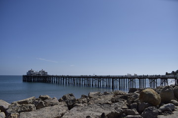 Fototapeta na wymiar Vistas de Malibu