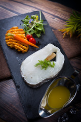 Fried silver snow fish