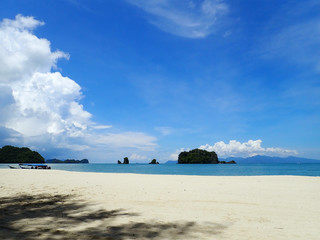 Beautiful beach in Langkawi Island