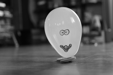 balloon with smile