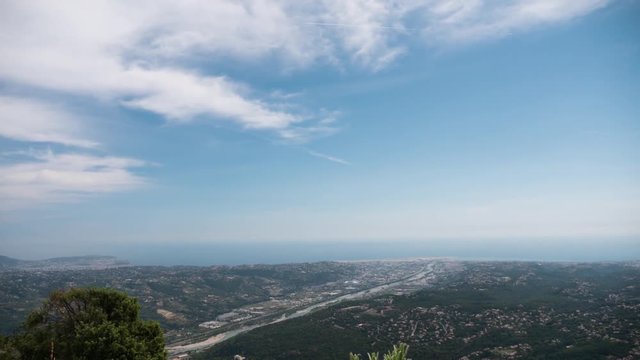 Beautiful Time Lapse of a Stunning Overlook in Baou