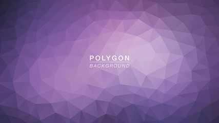 Obraz premium Polygon Purple02