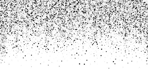 Scattered dense balck dots. Dark points dispersion