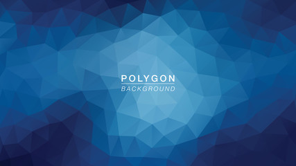 Polygon Ocean Dark Blue