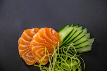 japanese food traditional sashimi